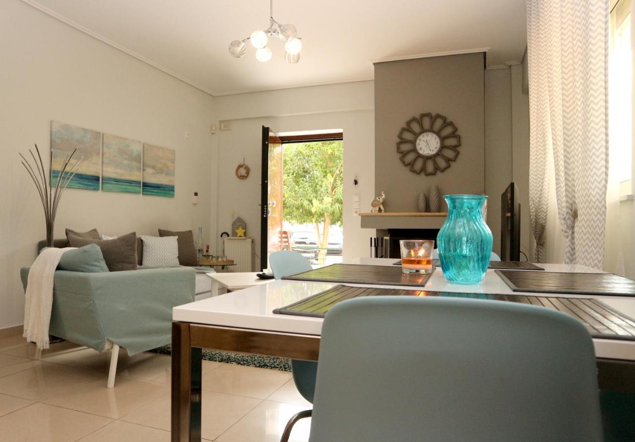 Modern Riviera Azure Residence Close To Beach Атина Екстериор снимка