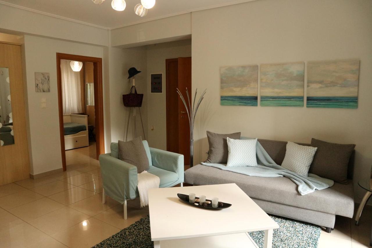 Modern Riviera Azure Residence Close To Beach Атина Екстериор снимка